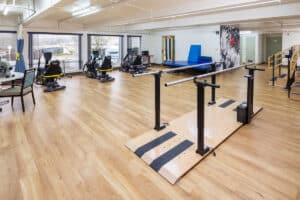 Rehab gym at Orchard View Post Acute